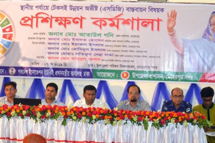 মেহেরপুরে এসডিজি বিষয়ক দিনব্যাপী কর্মশালা

