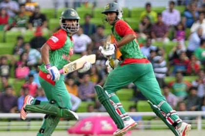 উদ্বোধনী জুটিতেই ১০০ ছাড়ালো টাইগাররা