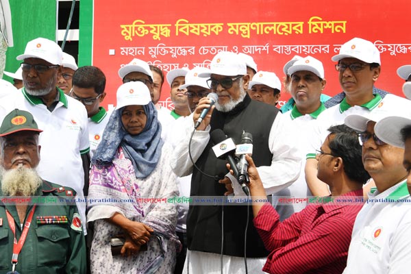সম্মানী ভাতা ইলেকট্রনিক পদ্ধতিতে প্রদান করা হবে: মুক্তিযুদ্ধ বিষয়ক মন্ত্রী