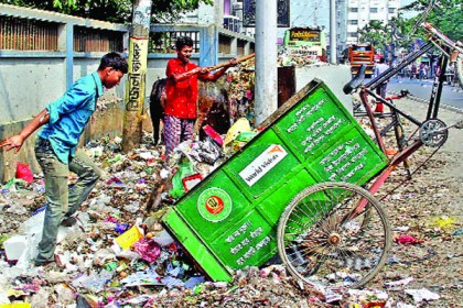 স্বাস্থ্যঝুঁকিতে পরিচ্ছন্নতাকর্মীরা