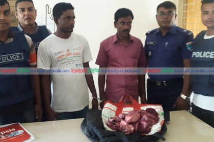 খুলনায় হরিণের মাংসসহ ২ চোরা কারবারি আটক 