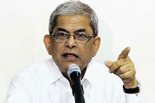 গভীর চক্রান্তের শিকার হয়ে খালেদা জিয়া আজ কারারুদ্ধ: মির্জা ফখরুল