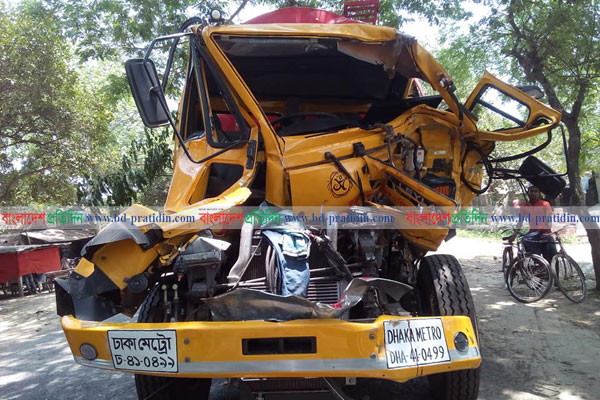 মাগুরায় সড়ক দুর্ঘটনায় ট্রাক হেলপার নিহত