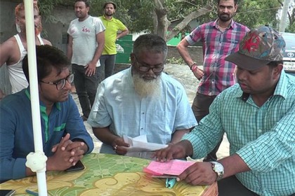 টাঙ্গাইলে ভ্রাম্যমাণ আদালতের অভিযানে ৯ যানবাহনকে জরিমানা