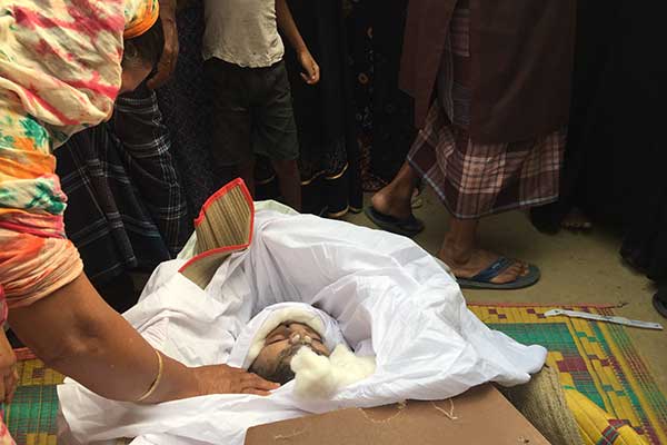 দক্ষিণ আফ্রিকায় নিহত জয়নাল আবেদীনকে টাঙ্গাইলে দাফন 