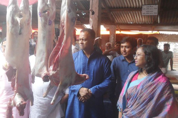 পঞ্চগড়ে বাজার পর্যবেক্ষণ, ৩ ব্যবসায়ীকে প্রতীকী জরিমানা