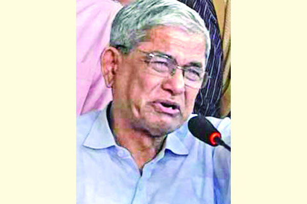 কাঁদলেন মির্জা ফখরুল