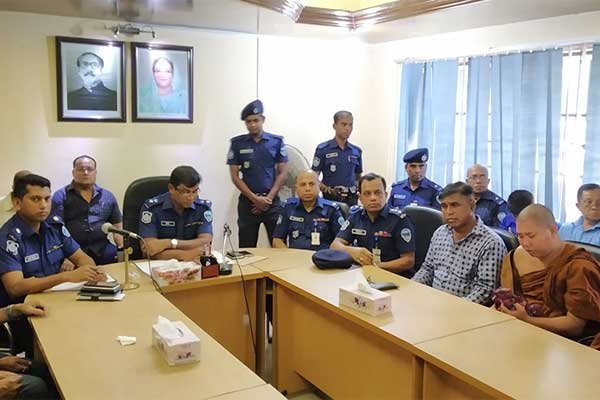 পাহাড়ে বৌদ্ধ পূর্ণিমাকে ঘিরে নিরাপত্তা জোরদাড় প্রশাসনের