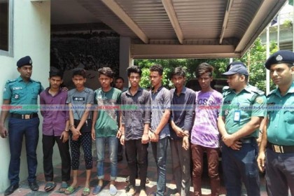 রিকশাচালক রাজু হত্যায় ৭ কিশোরসহ গ্রেফতার ৮ 