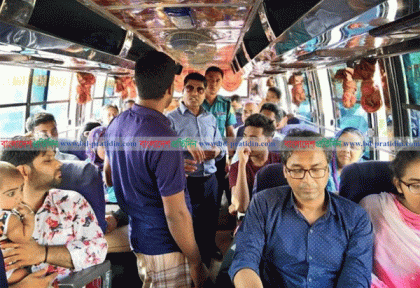 চট্টগ্রামে যাত্রী বেশে ম্যাজিস্ট্রেট বাসে