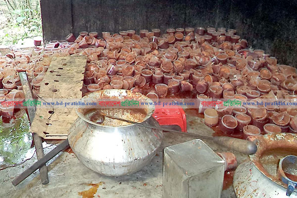 নাটোরে ভেজাল গুড় তৈরির অপরাধে ৯ লাখ টাকা জরিমানা