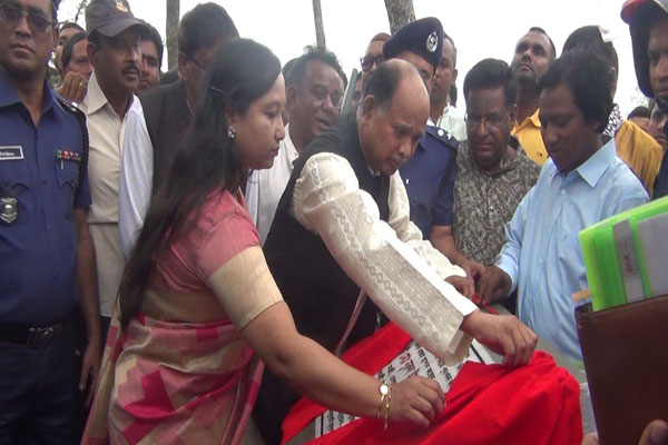 পঞ্চগড়ে বুড়ি তিস্তা নদীর খনন কাজ শুরু