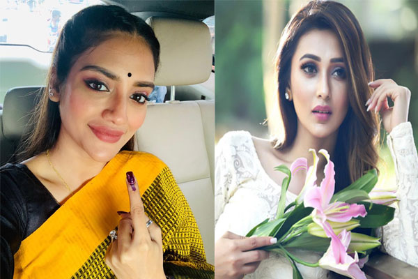 রাজনীতির ময়দানে নুসরাত-মিমির ভাগ্য পরীক্ষা আজ