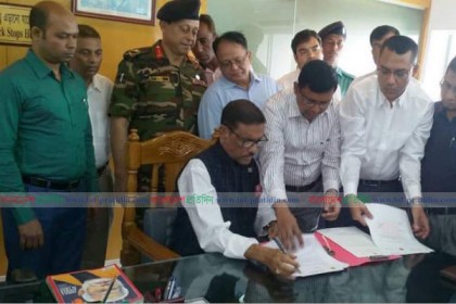 কর্মস্থলে ফিরলেন ওবায়দুল কাদের