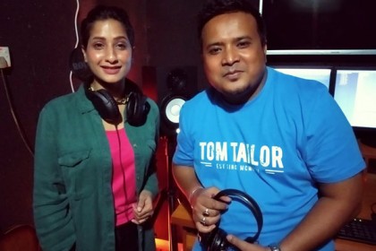 প্রথম একসঙ্গে নাটকের গানে আরিফ-টিনা