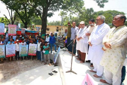 ধানের দাম ১১০০ টাকা করার দাবি এমপি বাদশার