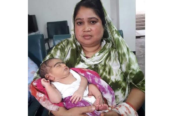 ফেলে যাওয়া সেই নবজাতক এখন ছোটমণি নিবাসে

