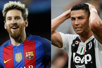রোনালদোকে পেছনে ফেললেন লিওনেল মেসি