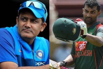 বর্তমান বিশ্বের অন্যতম সেরা ওপেনার তামিম : কুম্বলে