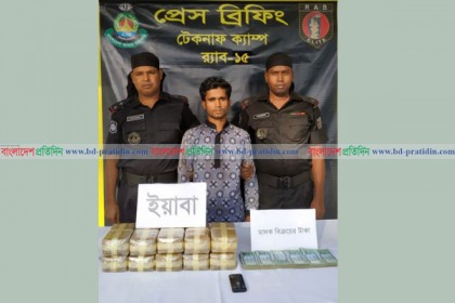 টেকনাফে এক লাখ ইয়াবাসহ মাদক কারবারি আটক