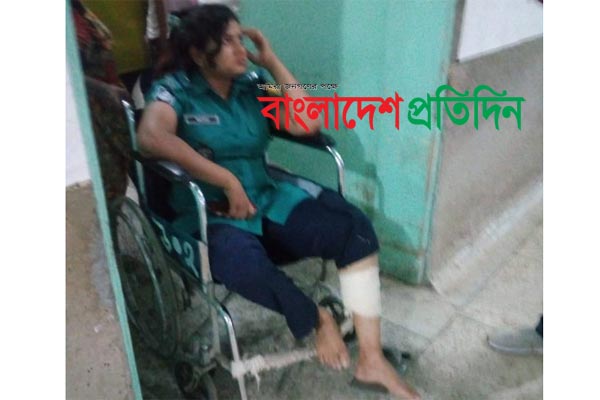 ‘হঠাৎ বিকট শব্দ, এরপর দেখি রক্ত ঝরছে’