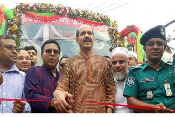 উত্তরায় চক্রাকার বাস সার্ভিস চালু