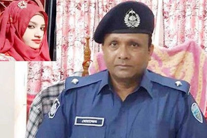 নুসরাত হত্যা; সেই ওসির বিরুদ্ধে গ্রেফতারি পরোয়ানা জারি