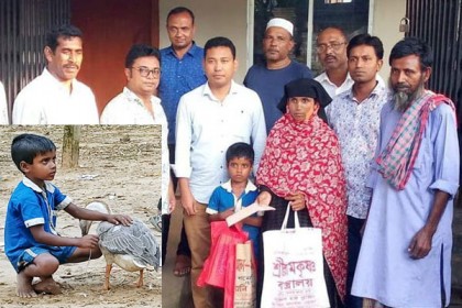 ভাইরাল হওয়া সেই মাসুদের ঈদকে রাঙিয়ে দিল প্রশাসন