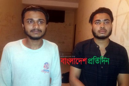 সিলেটে প্রকাশ্যে পুলিশকে মারধর