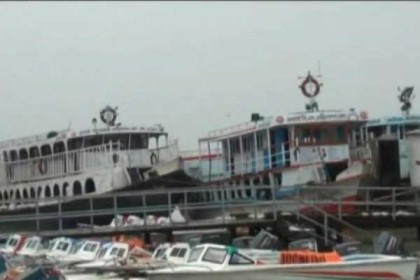কাঁঠালবাড়ী-শিমুলিয়া রুটে লঞ্চ-স্পিডবোট চলাচল বন্ধ