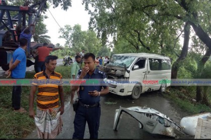ঈদে বাড়ি ফিরতে গিয়ে প্রাণ হারাল শিশু তাসনিম, আহত ৫