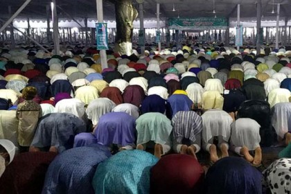 জাতীয় ঈদগাহে প্রধান জামাত অনুষ্ঠিত