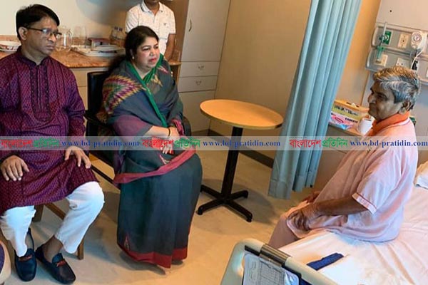 হুইপ পঞ্চানন বিশ্বাসের চিকিৎসার খোঁজ নিলেন স্পিকার