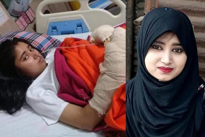 একটা ইনজেকশন দাও বাবা, মৃত্যুর আগে 'স্বামীর' দেয়া আগুনে দগ্ধ জান্নাতির আর্তনাদ