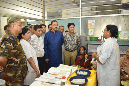 মেমন হাসপাতালে চসিক মেয়র  

