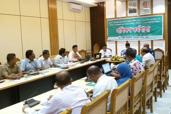 রাঙামাটিতে ধূমপান নিয়ন্ত্রণ আইন বাস্তবায়নে প্রশিক্ষণ কর্মশালা