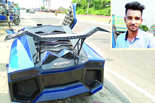অটোরিকশা নির্মাণের গ্যারেজ থেকে আকাশের গাড়ি নির্মাণ