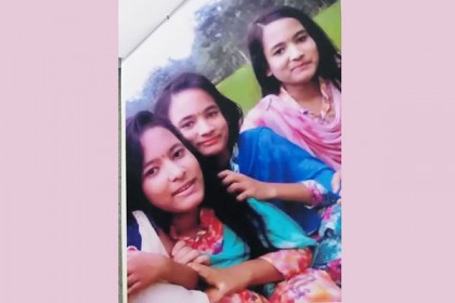 নিজ বাড়ি থেকে যমজ তিন বোন নিখোঁজ