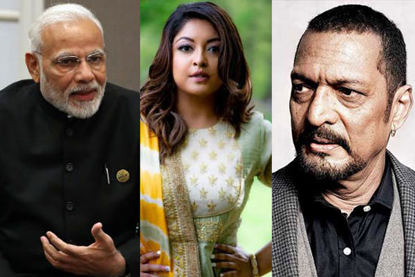 নানার ক্নিনচিট নিয়ে মোদির কাছে জবাব চায় তনুশ্রী