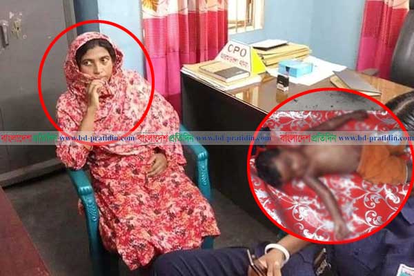 আলমডাঙ্গায় মেয়েকে গলা কেটে হত্যা করলেন মা!