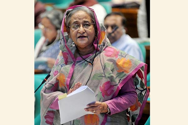 বালিশ কেনার দায়িত্বে থাকা কর্মকর্তা ছাত্রদলের নেতা ছিলেন: প্রধানমন্ত্রী