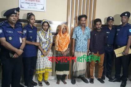 জান্নাতিকে পুড়িয়ে হত্যা; স্বামীসহ ৪ জন রিমান্ডে