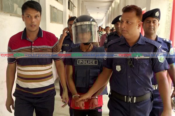 মাকে হত্যার পর মেয়েকে ধর্ষণ; আদালতে স্বীকারোক্তি বখাটে সাগরের