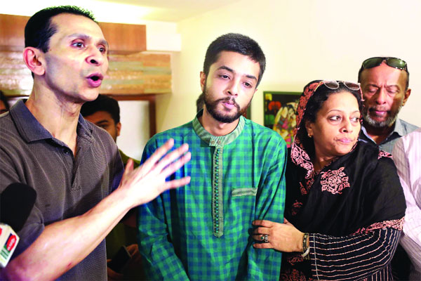 চোখ বাঁধা সৌরভ ময়মনসিংহে উদ্ধার, গায়ে ছিল না জামা