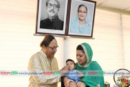 রাজশাহীতে চলছে ভিটামিন 'এ' প্লাস ক্যাম্পেইন