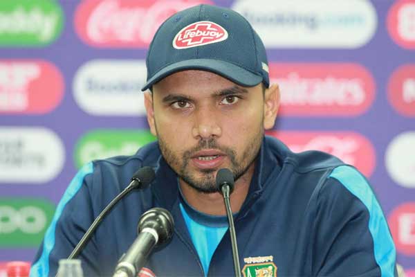 ভারত ও পাকিস্তানের বিপক্ষে সেরাটাই চাই: মাশরাফি