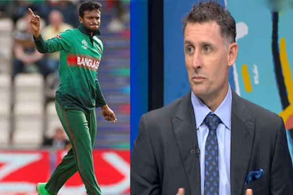 টুর্নামেন্টে সাকিব এখন পর্যন্ত সেরা খেলোয়াড় : হাসি 