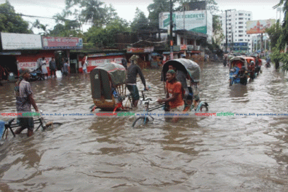 সিলেটে বেড়েই চলছে নদীর পানি, বন্যার শঙ্কা
