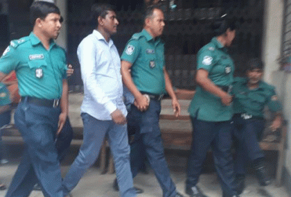 ডিআইজি মিজানের ভাগ্নে এসআই মাহমুদুল কারাগারে