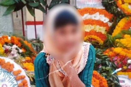 আত্মহননকারী বর্ষাকে ধর্ষণের আলামত